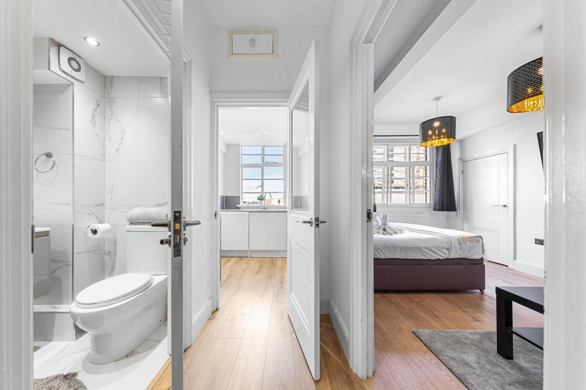 Central London Luxury, Relaxing Apartment! 2 Mins From Paddington Station! エクステリア 写真