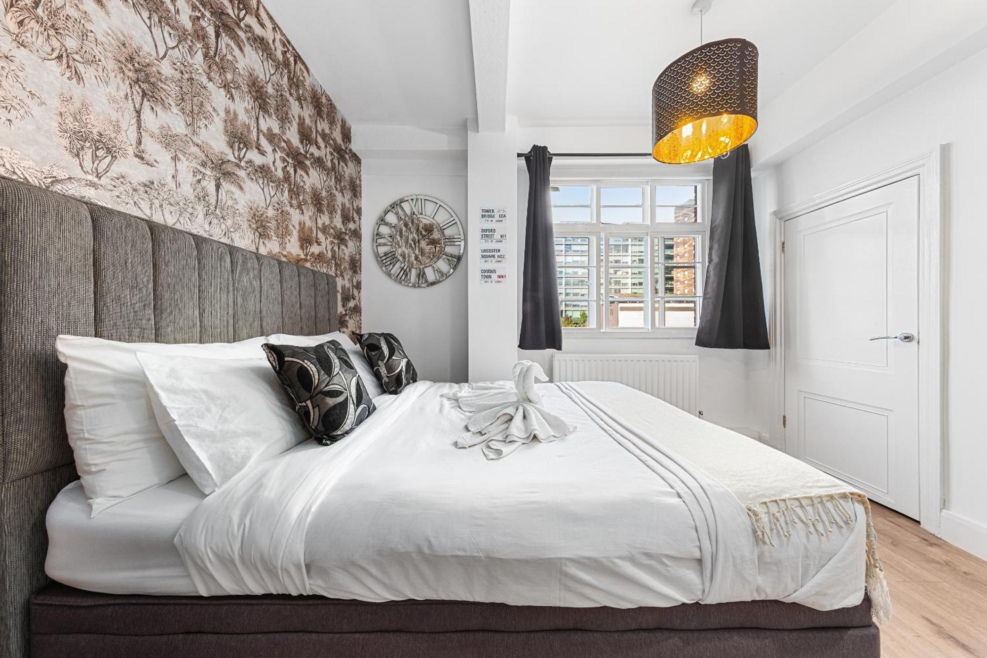 Central London Luxury, Relaxing Apartment! 2 Mins From Paddington Station! エクステリア 写真