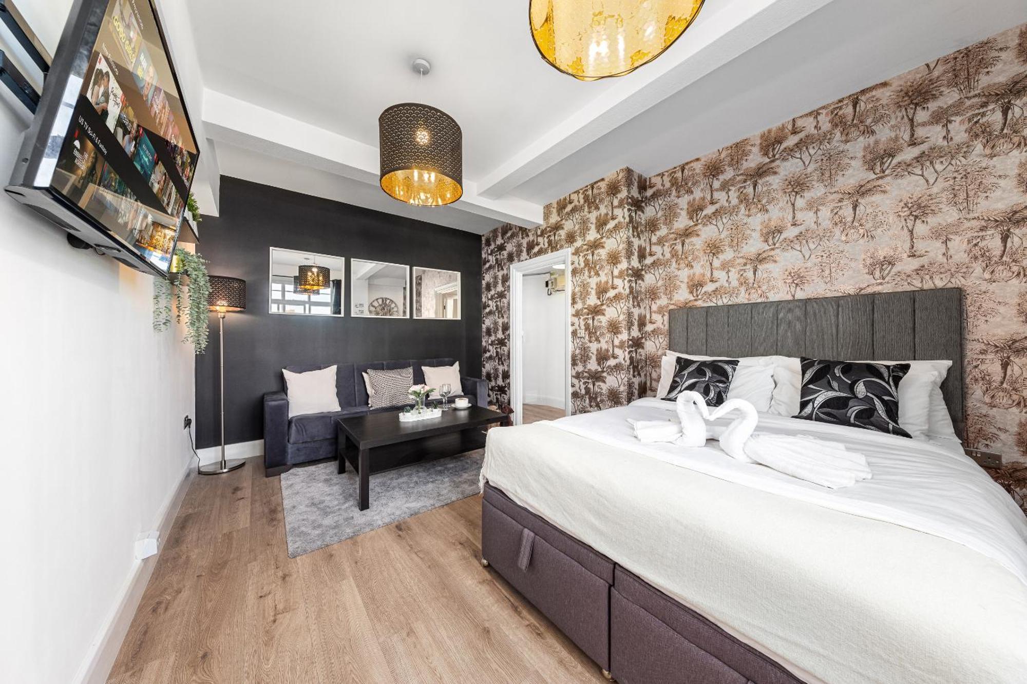 Central London Luxury, Relaxing Apartment! 2 Mins From Paddington Station! エクステリア 写真