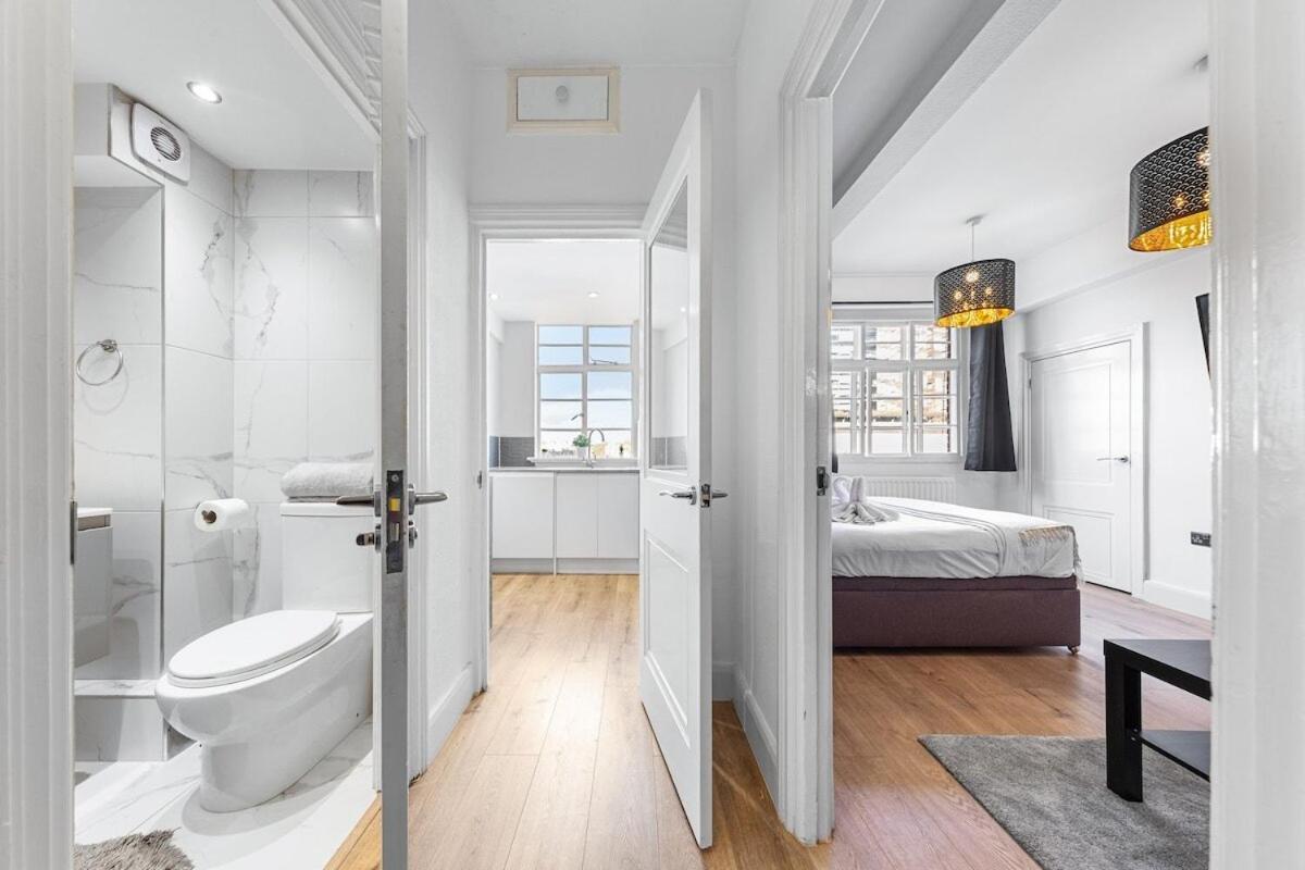 Central London Luxury, Relaxing Apartment! 2 Mins From Paddington Station! 部屋 写真