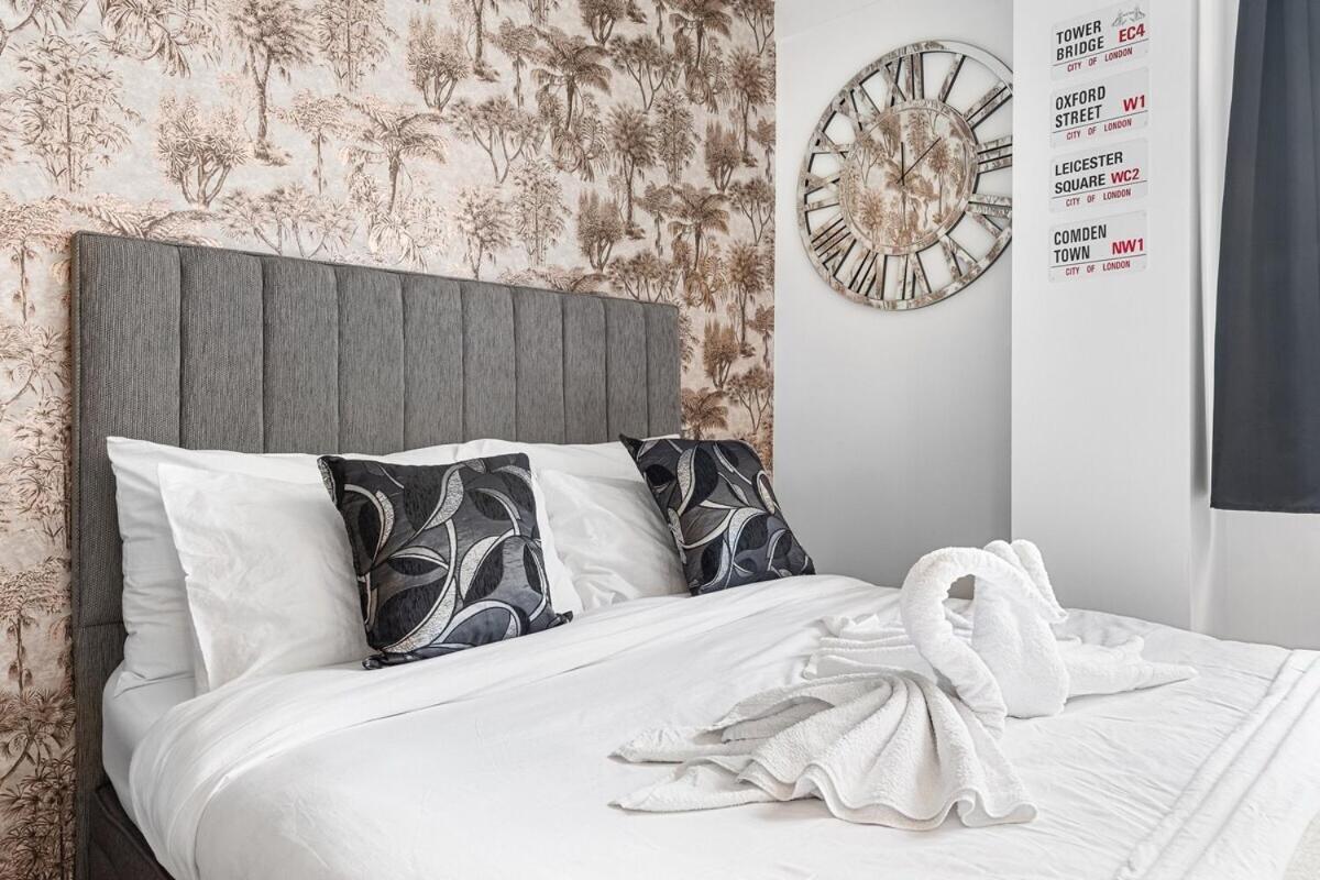 Central London Luxury, Relaxing Apartment! 2 Mins From Paddington Station! 部屋 写真