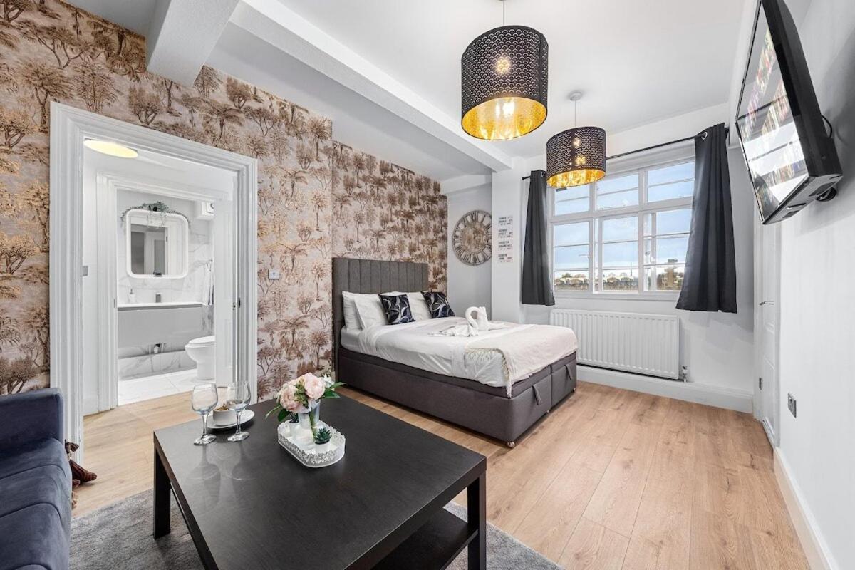 Central London Luxury, Relaxing Apartment! 2 Mins From Paddington Station! 部屋 写真