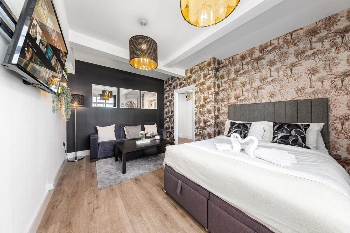 Central London Luxury, Relaxing Apartment! 2 Mins From Paddington Station! 部屋 写真